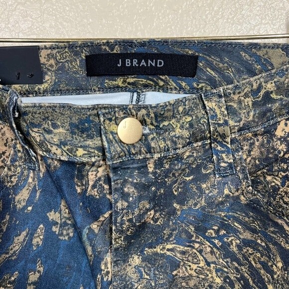 J Brand black Gold jeans Wave Alana High-rise Stretch Skinny Jeans size 26 - Picture 2 of 11